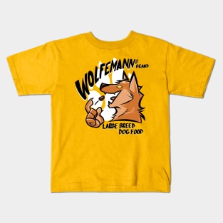 Wolfemann Large Breed Dog Food Kids T-Shirt